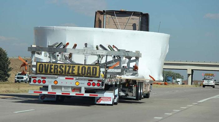 Oversize and Overweight Truck